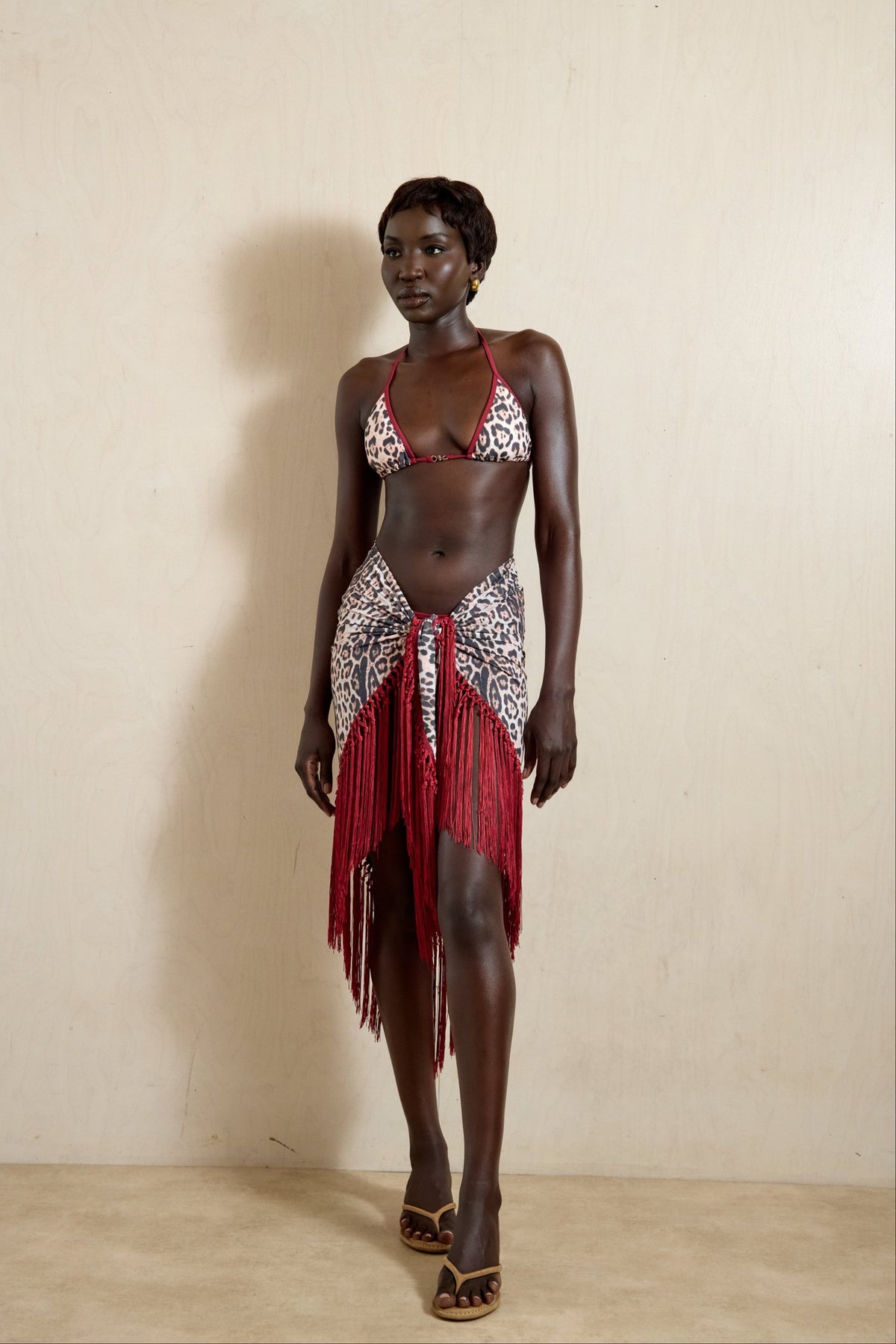 NAIROBI SARONG WITH FRINGE