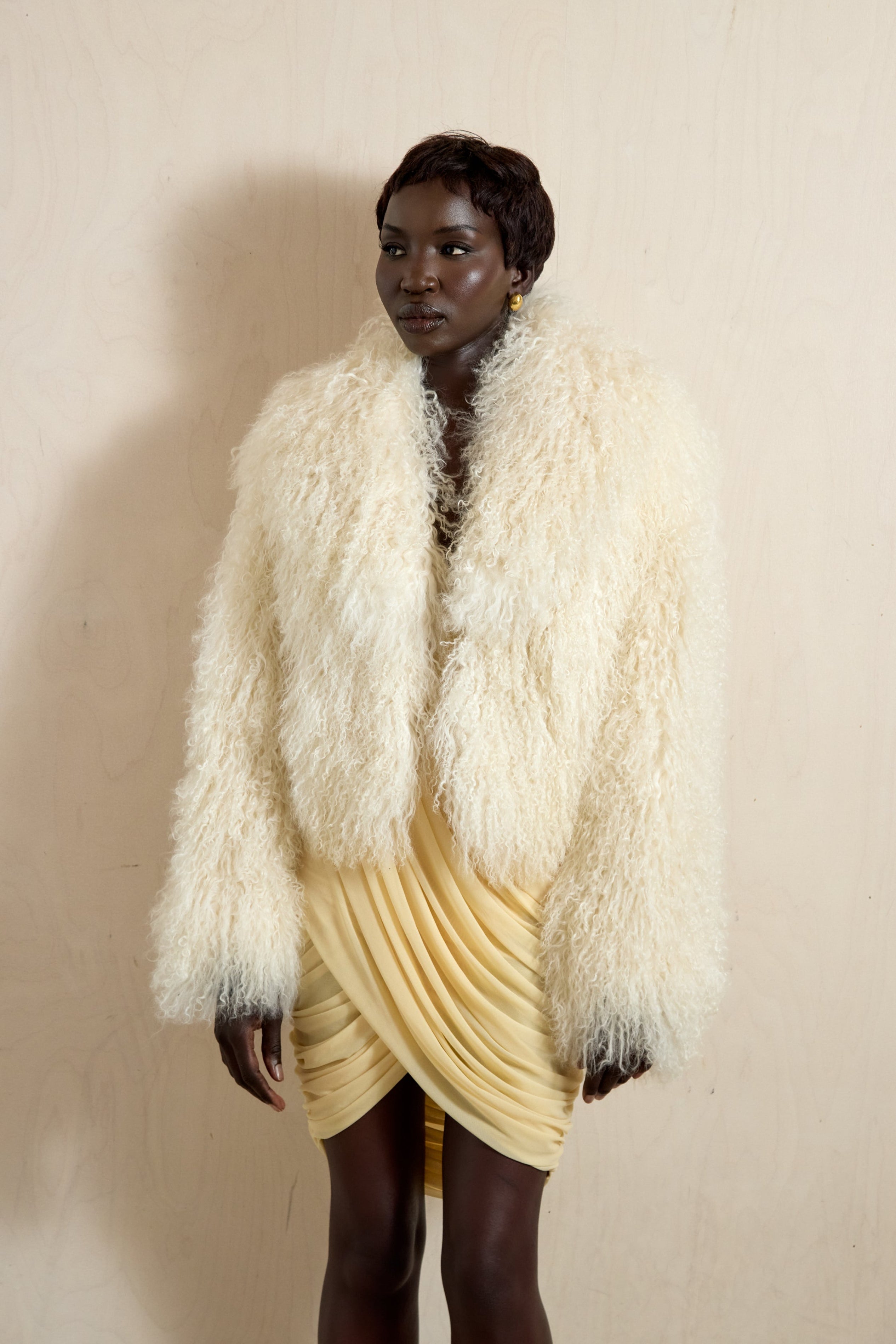 MONGOLIAN FUR JACKET