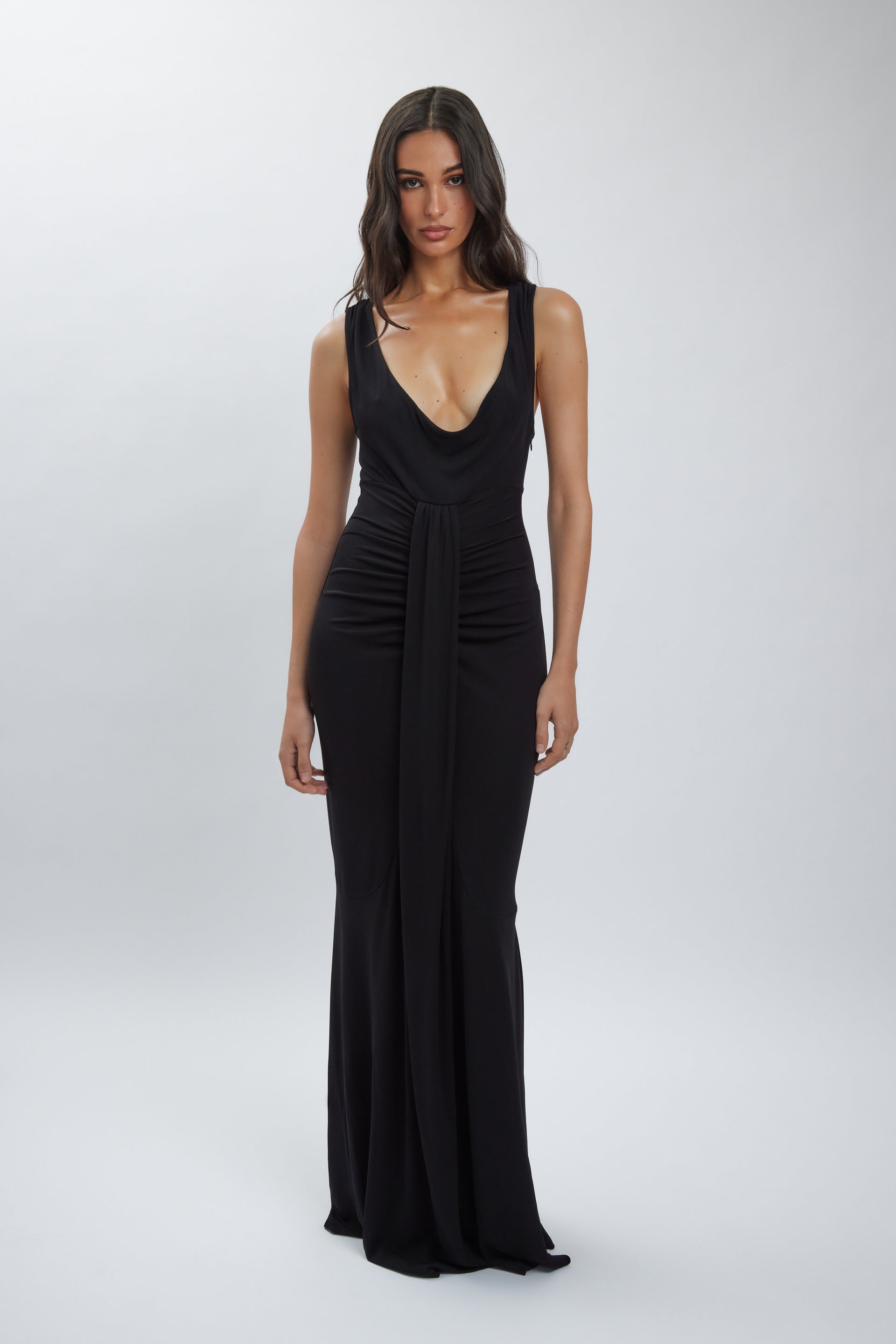 monroe maxi dress Monroe Cowl Neck Maxi Dress